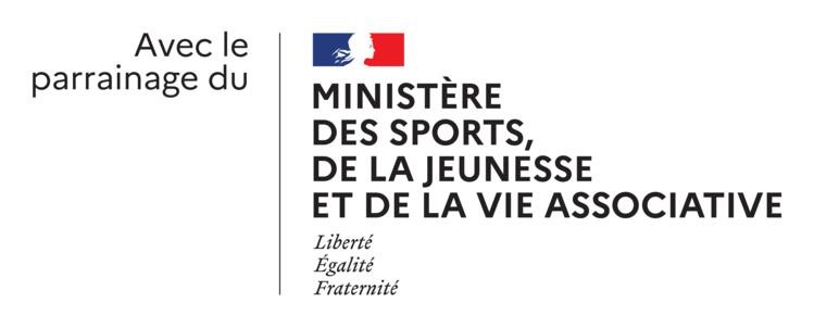 Avec le parrainage du ministère des Sports, de la Jeunesse et de la Vie associative